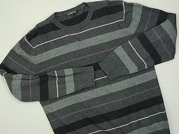 sweter geometryczny: George, Sweter dla mężczyzn, rozmiar M — 2