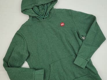 koszulka z nadrukiem roweru: Bluza z kapturem dla mężczyzn, M — 1