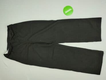 jeansy damskie podarte: Material trousers for women, size L (EU 40) — 2