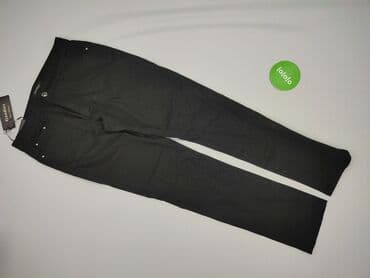 zara spodnie czarne szerokie: Spodnie materiałowe damskie, rozmiar 2XL — 2