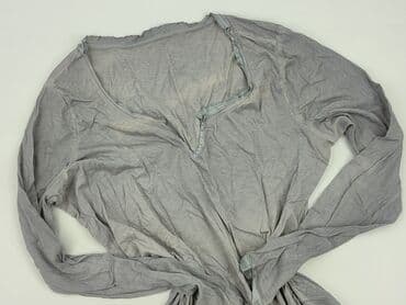 szara bluzka damska: Bluzka damska, rozmiar L — 1