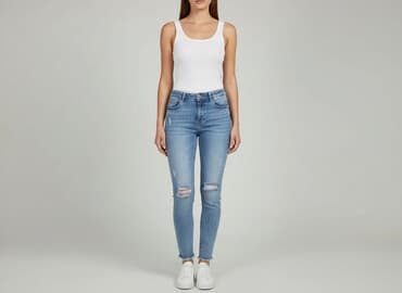 fb sister jeans mom fit: Jeansy damskie, rozmiar 2XS — 7