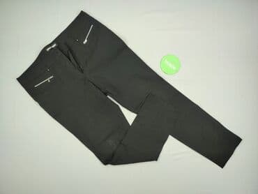 spodnie czarne materiałowe damskie: Gerry Weber, Spodnie materiałowe damskie, rozmiar M — 2