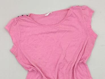 bluzka do różowych spodni: T-shirt damski, rozmiar L — 2