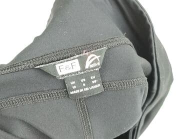 legginsy czarne damskie adidas: F&F, Legginsy Sportowe damskie, rozmiar M — 4