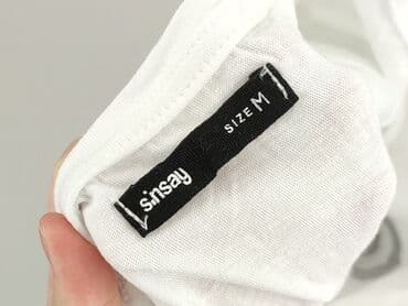 bytom biala koszula: Sinsay, T-shirt damski, rozmiar M — 4