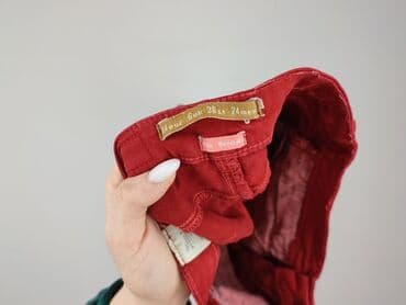 woskowane legginsy z wysokim stanem zara: Bershka, Material trousers for women, XS — 4