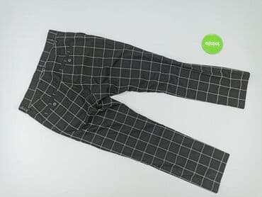 Women: Weekday, Material trousers for women, size 4XL (EU 48) — 3