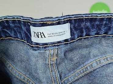 jeansy lenary: Zara, Szorty damskie, rozmiar S — 5