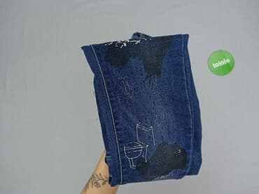 jeansy z serduszkami: Jeansy damskie, rozmiar XS — 6