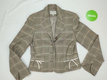 marynarka w kratę damska zara: Marynarka damska, M — 3