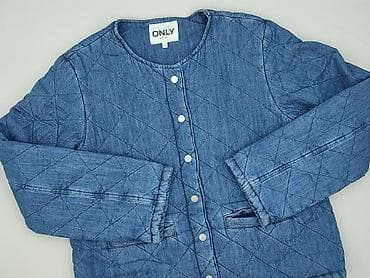 kurtka flek h: ONLY, Kurtka jeansowa damska, rozmiar S — 1