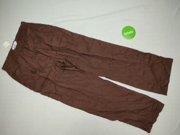 koszulka w paski reserved: Spodnie materiałowe damskie, L — 2