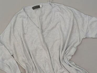 sweter z dekoltem v: Mint Velvet, Sweter damski, L — 1