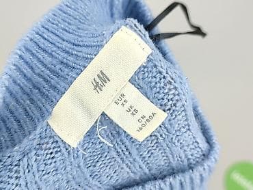 niebieski sweter hm: H&M, Sweter damski, rozmiar XS — 4