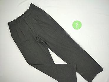 pull on trousers h: Zara, Material trousers for women, size M — 2