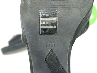 ccc srebrne sandały na obcasie: Sinsay, Sandały damskie, rozmiar 37 — 5