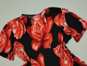 bluzki z krótkim rękawem plus size: Bluzka damska, rozmiar 6XL — 1
