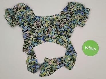 bershka bluzki w kwiaty: Bershka, Top damski, rozmiar S — 4