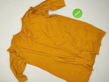 bluzki z odcieciem pod biustem: Sukienka damska, rozmiar 4XL — 3