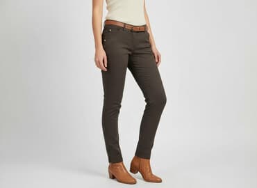 auchan buty trampki: Chino, Spodnie materiałowe damskie, rozmiar S — 6