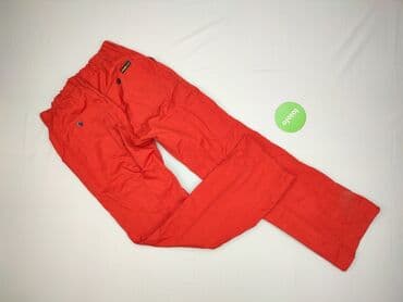 nylon red buty: Material trousers for women, size S — 3