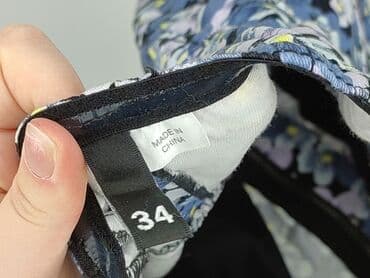 sukienka z marszczeniem na brzuchu plus size: H&M, Women`s dress, size XS (EU 34) — 4