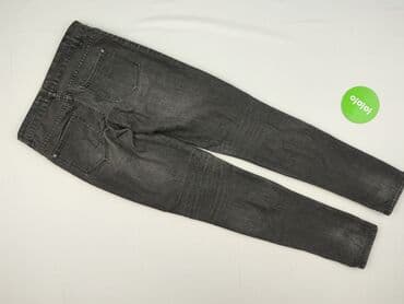 szare szerokie jeansy: Janina, Jeansy damskie, rozmiar S — 3