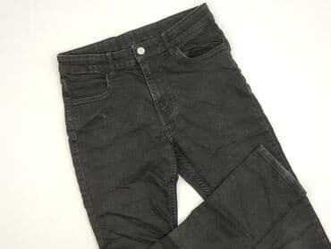 baggy jeans 164 cm: Spodnie jeansowe, H&M, 14 lat, 164, stan - Bardzo dobry — 2