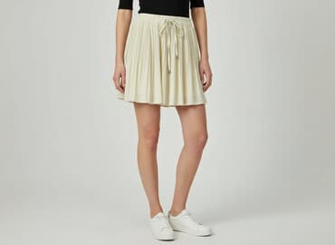 spódnice ecru: Spódnica damska, rozmiar S — 1