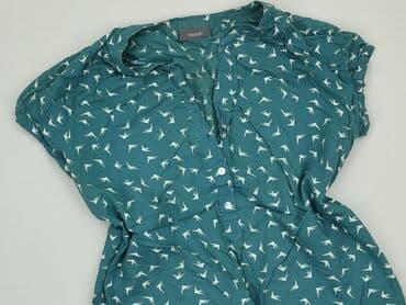 sweter piórkowy na drutach: Yessica, Bluzka damska, rozmiar M — 1