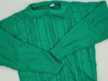 szmaragdowy sweter: Sweter damski, rozmiar XL — 2