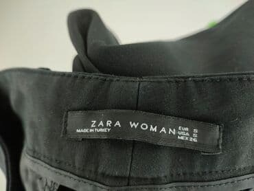 hm joggery damskie: Zara, Material trousers for women, size S (EU 36) — 4