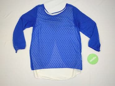 niebieska satynowe bluzki: Bluzka damska, rozmiar S — 2