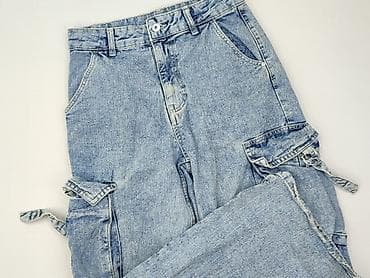 kombinezony: Sinsay, Spodnie cargo damskie, rozmiar S — 1