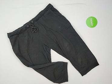 klapki szeroka stopa: Janina, Spodnie 3/4 damskie, rozmiar 3XL — 2