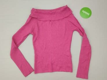 sweter w paski z serduszkiem: Sinsay, Sweter damski, L — 3