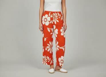 szerokie spodnie pepco: Spodnie materiałowe damskie, rozmiar S — 5