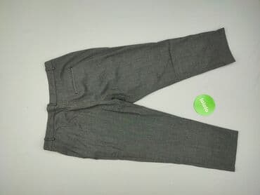 srebrne sukienki na imprezę: H&M, Spodnie materiałowe damskie, rozmiar 2XL — 3