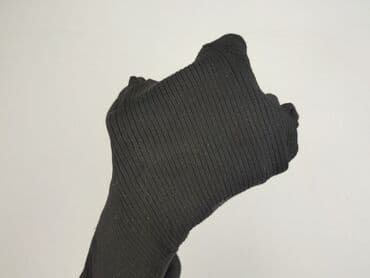 czarne t shirty damskie w serek: H&M, T-shirt damski, rozmiar S — 5