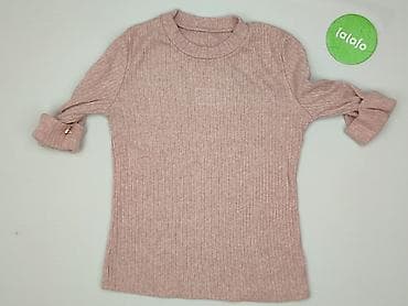 brazowe klapki a: Sweter damski, rozmiar S — 2