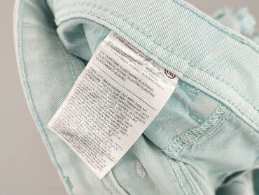 krótkie spodenki z wysokim stanem poszarpane: Clockhouse, Szorty damskie, rozmiar M — 6