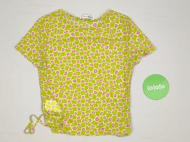 koszulka w żółto czarne paski: FB Sister, T-shirt damski, rozmiar S — 3