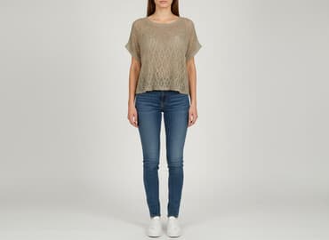 bluzki zlote: Bluzka damska, rozmiar One size — 6