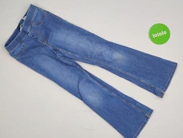 kombinezon softshell 110: Spodnie jeansowe, H&M, 7 lat, 122, stan - Bardzo dobry — 2