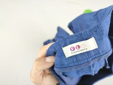 legginsy damskie plus size: Material trousers for women, size M (EU 38) — 6