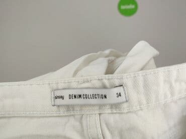 biale trampki ck: Sinsay, Jeansy damskie, rozmiar XS — 4