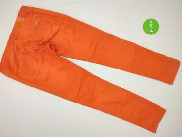 pomarańczowe spodnie hello kitty: Jeansy damskie, rozmiar M — 3