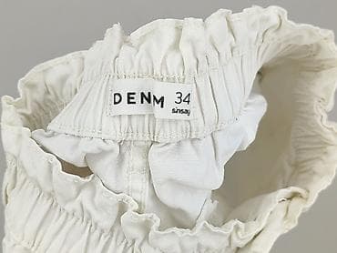 biale spodenki: Denim, Szorty damskie, rozmiar 2XS — 4