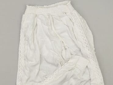 Material trousers for women, size S